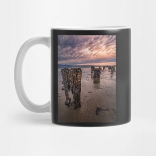 Abandoned Wharf Posts Mug